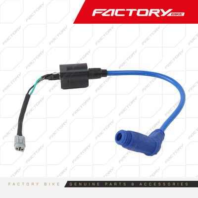 BOBINA DE BUJIA CON PIPETA AZUL RS - FBK-FXR BLACK