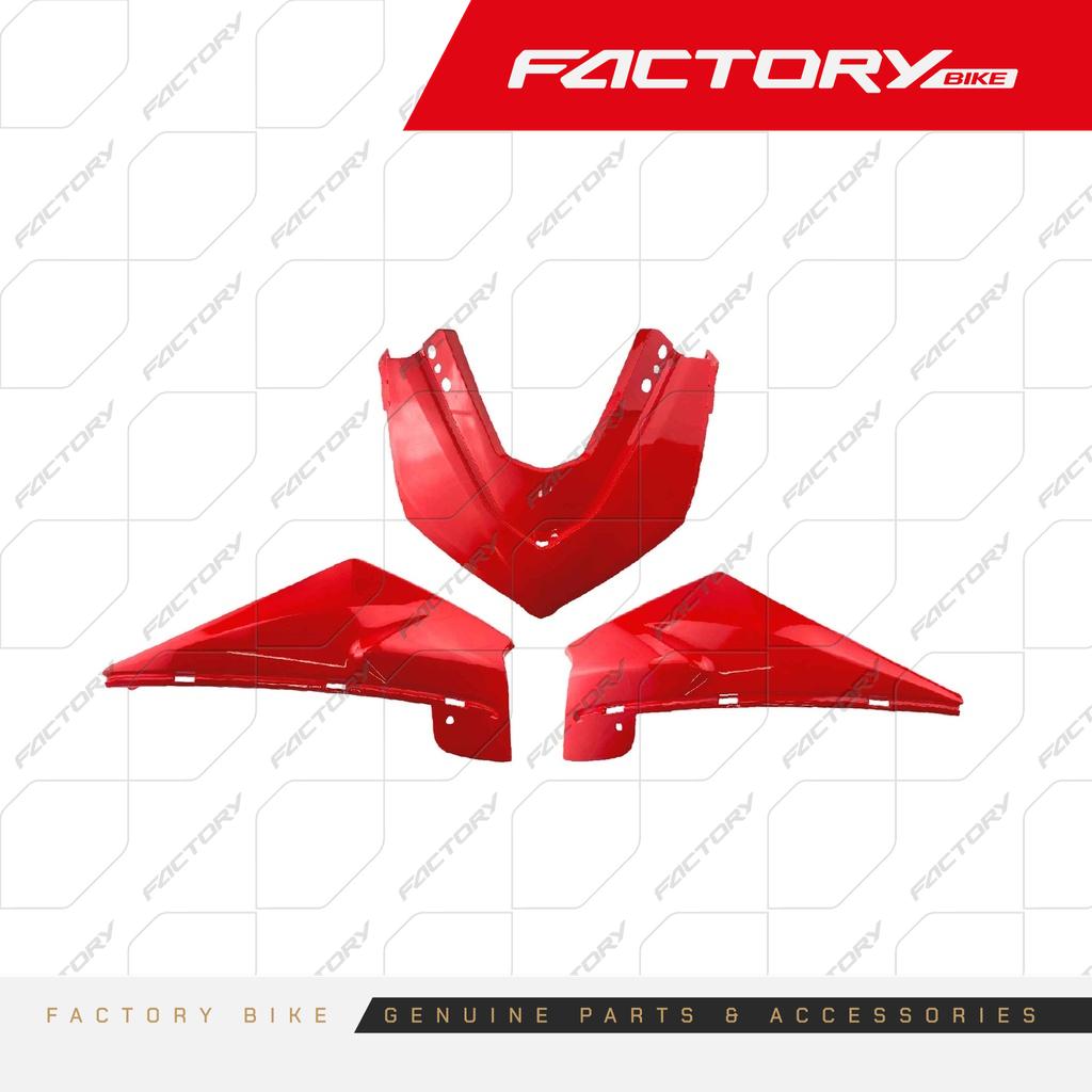 COBERTOR DE FARO CENTRAL IZQ/DER ROJO 3PCS - SHIFT(24)