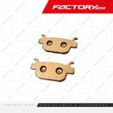 PASTILLAS BP008 (2PCS) SINTERIZADAS POST - F370 / FK370 / FR370 / F300 / FZ300 / FR300 / MONSTER