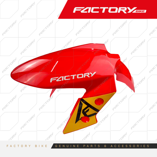 [FB071-080] GUARDAFANGO DELANTERO ROJO G03 - SHIFT500(27)