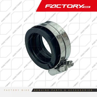 [FB199-002] CONECTOR DE CARBURADOR CAUCHO (INC BRIDAS 40-55MM) - J10 / JASON