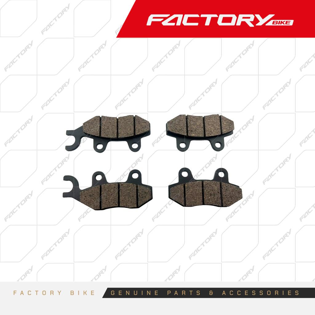 PASTILLAS BP012 (4 PCS) SINTERIZADO DEL - F370 / FK370 / FR370 / F300 / FZ300 / FR300 / FR370 / KENI