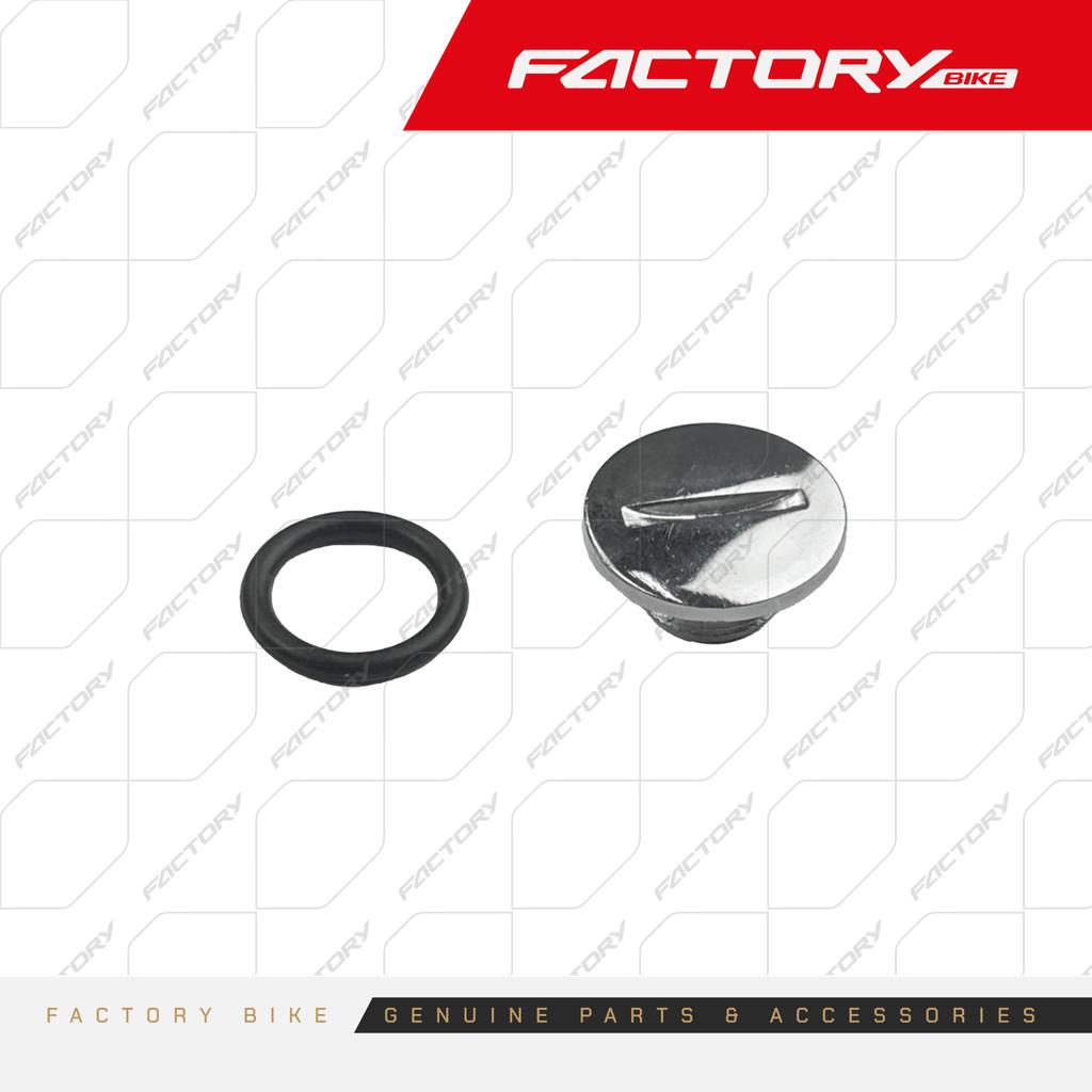 TAPON DE MAGNETO PEQUENO M14X15 CROMADO - F370 / FK370 / MONSTER / KENNI-BEL / PEPPER370