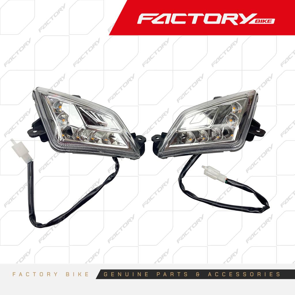 DIRECCIONALES DELANTEROS LED IZ/DE (COBERTOR) - F370(24) / F300(24) / ILDIABLO370(26)