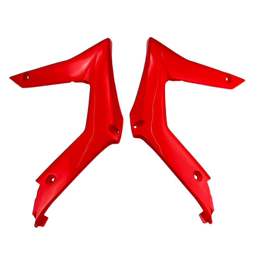 LATERAL DE TANQUE SUPERIOR IZ/DE 2PCS ROJO - M4