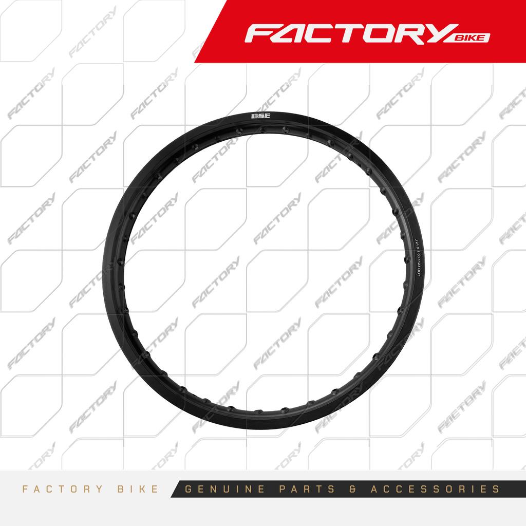 ARO DELANTERO 1.60-21 36H ALUMINIO NEGRO - JASON(25) / T4-300(24)