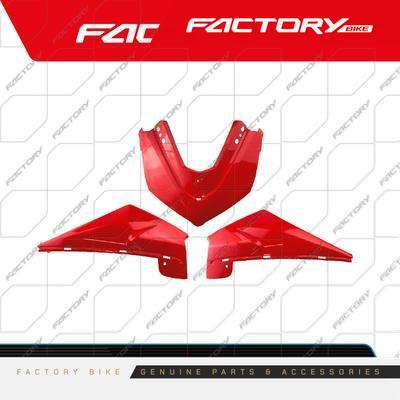 COBERTOR DE FARO CENTRAL IZQ/DER ROJO 3PCS - SHIFT(24)