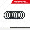DISCOS DE EMBRAGUE 7PCS - J10 / JASON / J6 / FBK-FX(23) / TS-300(24)
