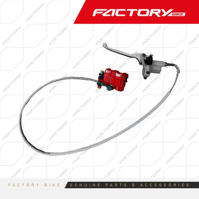 FRENO DELANTERO ARMADO ROJO - TS-250