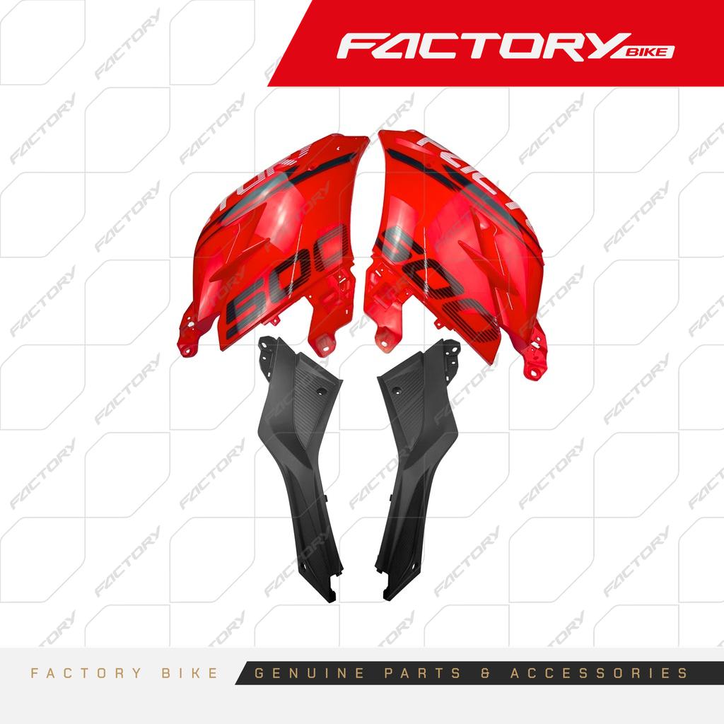LATERAL DE TANQUE SET ROJO SHIFT G02 4PCS - SHIFT(24)