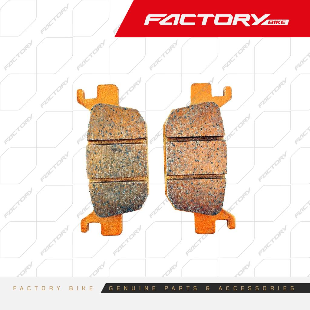 PASTILLAS BP008 (2PCS) SINTERIZADAS POST - F370 / FK370 / FR370 / F300 / FZ300 / FR300 / MONSTER