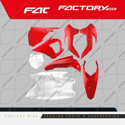 PLASTICOS KIT ROJO - S25 / S19 / S15