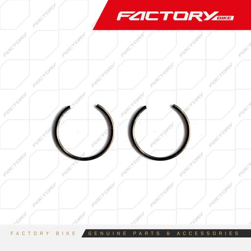 [FB143-001] SEGURO PASADOR DE PISTON 2PCS - FX250AK47 / FX250E-T4 / S25 / JOKER / JETT250(25)