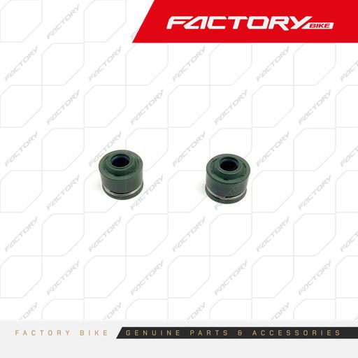 [FB118-009] SELLO DE VALVULA 2PCS - J6 / FBK-FX BLACK / FBK250R2
