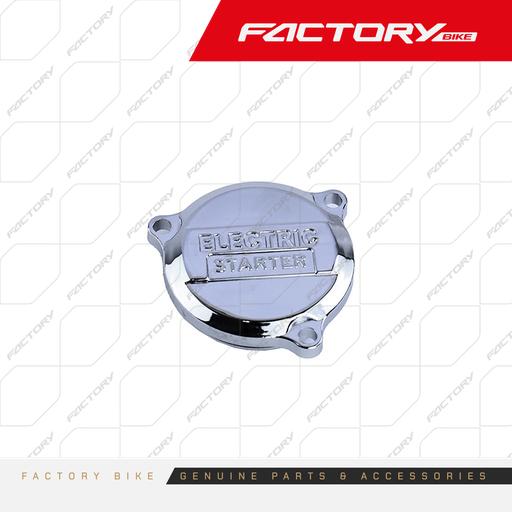 [FB127-005] TAPA MOTOR DE ARRANQUE CROMADO - TS-250 / AKS / J3
