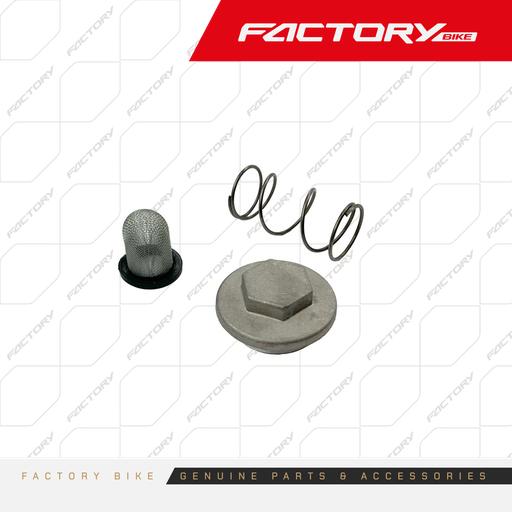 [FB133-006] TAPON PURGA DE ACEITE GRIS KIT - FBK250RS / FBK250RS