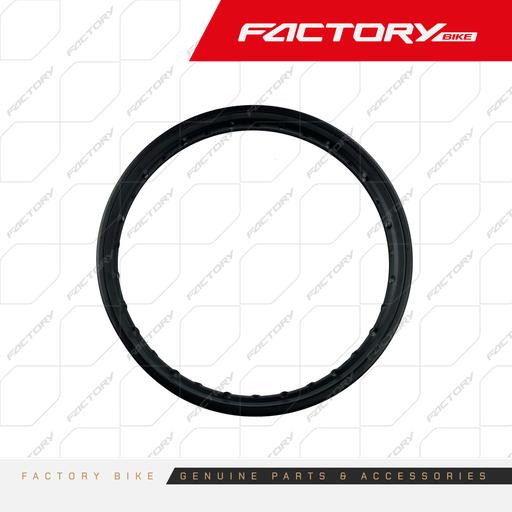 [FB004-018] ARO DELANTERO 1.60-17 32H ACERO NEGRO (70/100-17) - FX150F(21) / FX150F(22)