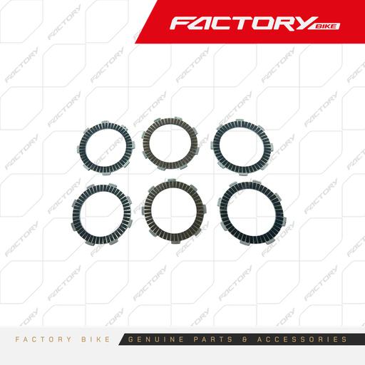 [FB048-009] DISCOS DE EMBRAGUE 6PCS - BESTIA400(23) / KENI400(23)