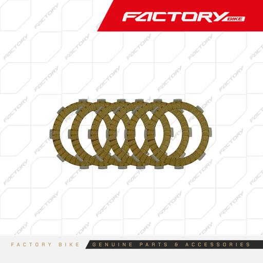 [FB048-021] DISCOS DE EMBRAGUE KIT 6PCS - F370(24) / FK370(24) / PTN370(25) / PTN370R(25) / F370E(25)