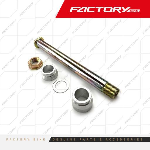 [FB053-003] EJE DE RUEDA POS. L259MM D25MM INC. BUJES - M4(24)