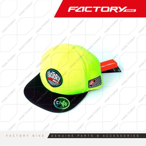 [FBM25-008] GORRA FLUORESCENTE FACTORY BIKE - G08FB