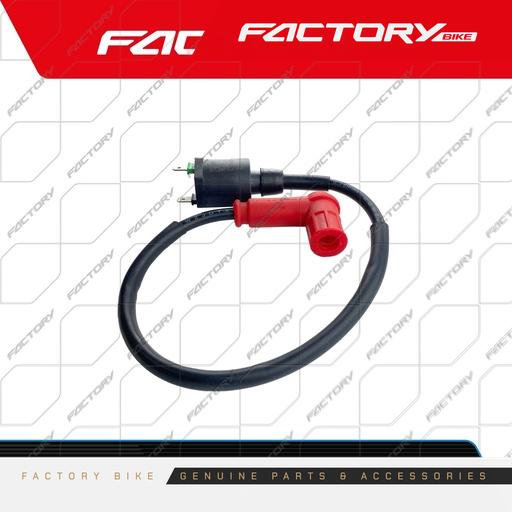 [FB018-020] BOBINA DE BUJIA ROJO (S/CABLE) - AKS