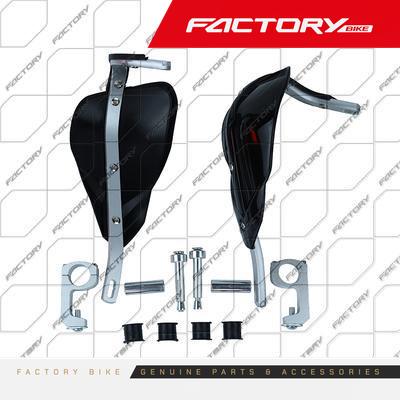 [FB108-004] CUBRE MANOS IZ/DE HG002 (ENDURO) NEG - T4-300