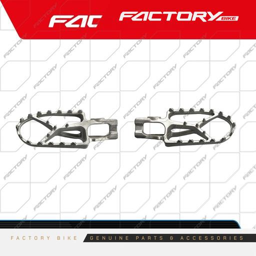 [FB064-019] ESTRIBOS DEL IZ/DE GRIS - FBK-FX BLACK / FBK-FXR BLACK