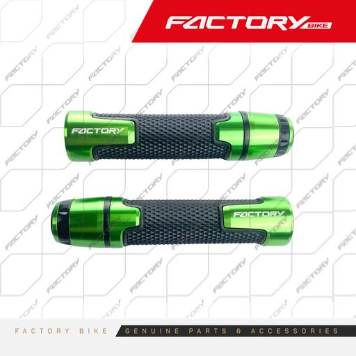 [FB083-032] MANUBRIOS IZ/DE GR02 VERDE - MONSTER(23) / BESTIA(24) / F300 / F370 / FK370 / KENI(23) / PTN370(25) / PTN370R(25)