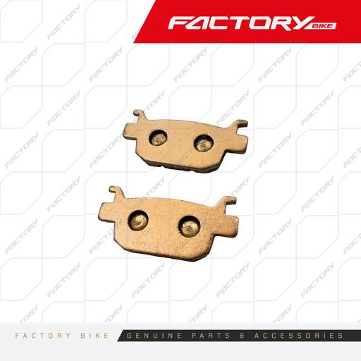 [FB093-005] PASTILLAS BP008 (2PCS) SINTERIZADAS POST - F370 / FK370 / FR370 / F300 / FZ300 / FR300 / MONSTER