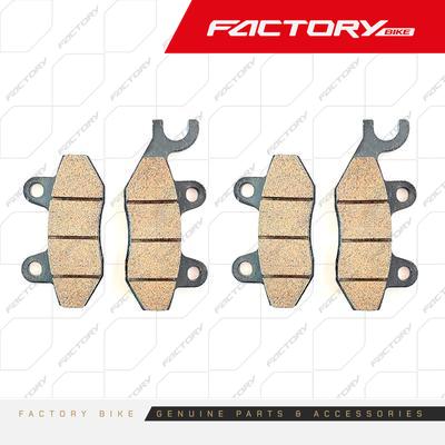 [FB093-012] PASTILLAS BP012 (4 PCS) SINTERIZADO DEL - F370 / FK370 / FR370 / F300 / FZ300 / FR300 / FR370 / KENI