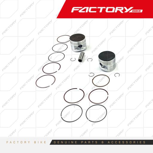 [FB104-009] PISTON KIT STD 2PCS - F300 / FZ300 / FR300