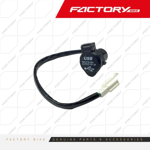 [FB237-003] PUERTO DE CARGA USB 310MM - SHIFT(24) / DUAL(25) / C500X(25) / FK370 / F300 / KENI(23) / F370